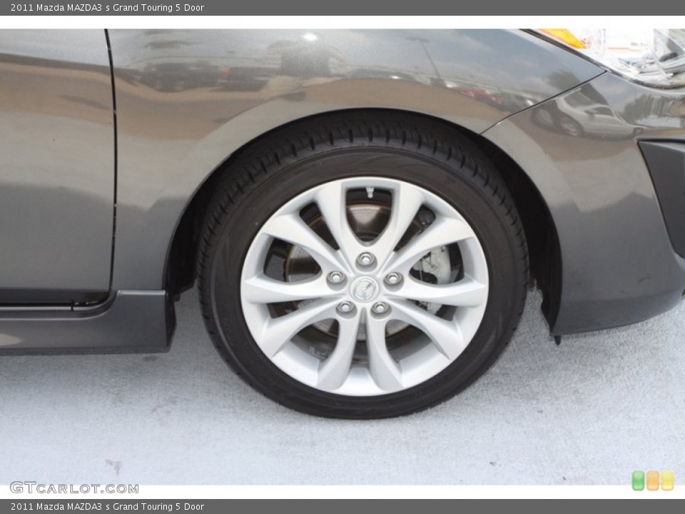 2011 Mazda MAZDA3 s Grand Touring 5 Door Wheel and Tire Photo #79537020