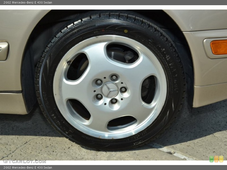 2002 Mercedes-Benz E 430 Sedan Wheel and Tire Photo #79543121