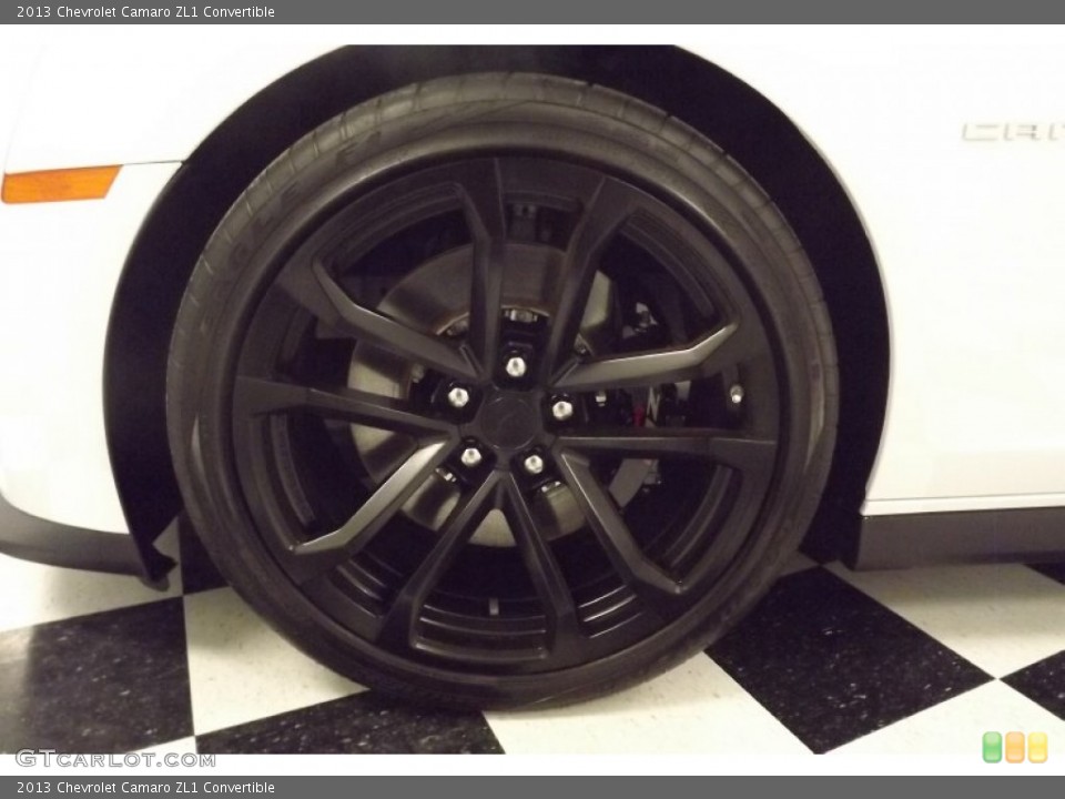 2013 Chevrolet Camaro ZL1 Convertible Wheel and Tire Photo #79543811