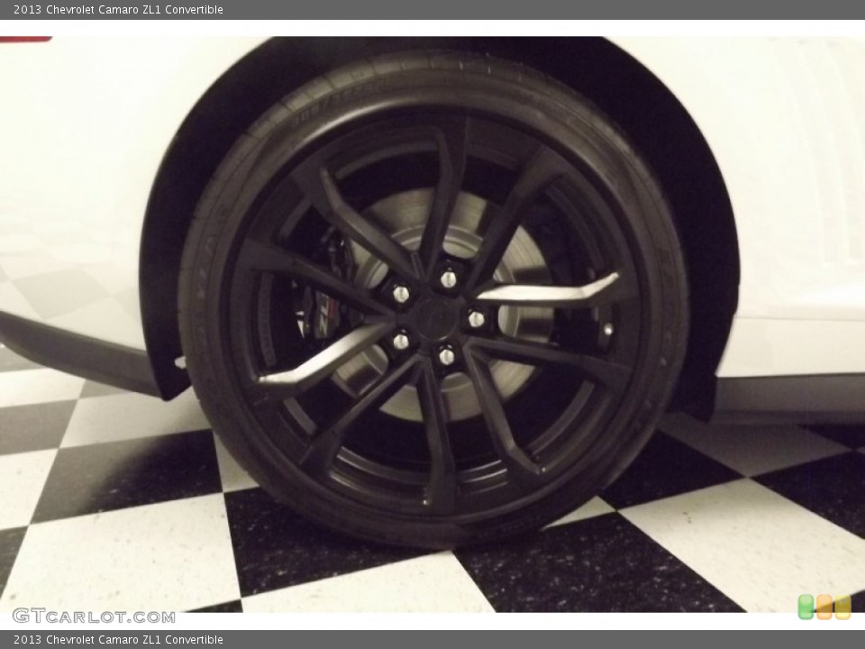 2013 Chevrolet Camaro ZL1 Convertible Wheel and Tire Photo #79543846
