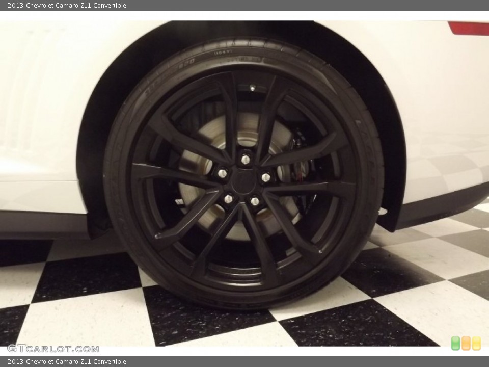 2013 Chevrolet Camaro ZL1 Convertible Wheel and Tire Photo #79543859