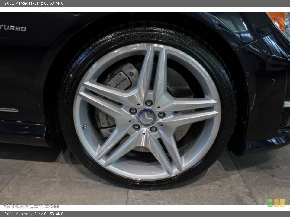 2011 Mercedes-Benz CL 63 AMG Wheel and Tire Photo #79552359