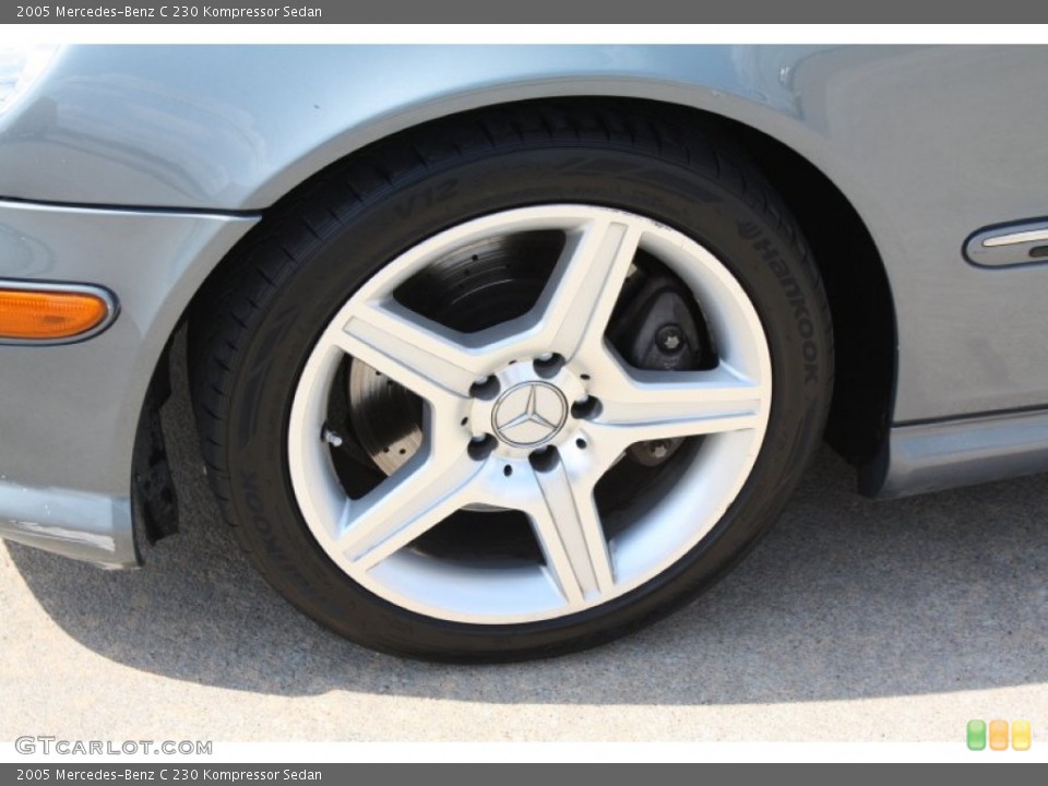 2005 Mercedes-Benz C 230 Kompressor Sedan Wheel and Tire Photo #79554631