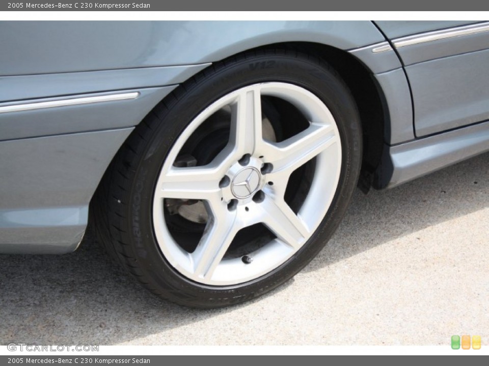 2005 Mercedes-Benz C 230 Kompressor Sedan Wheel and Tire Photo #79554739