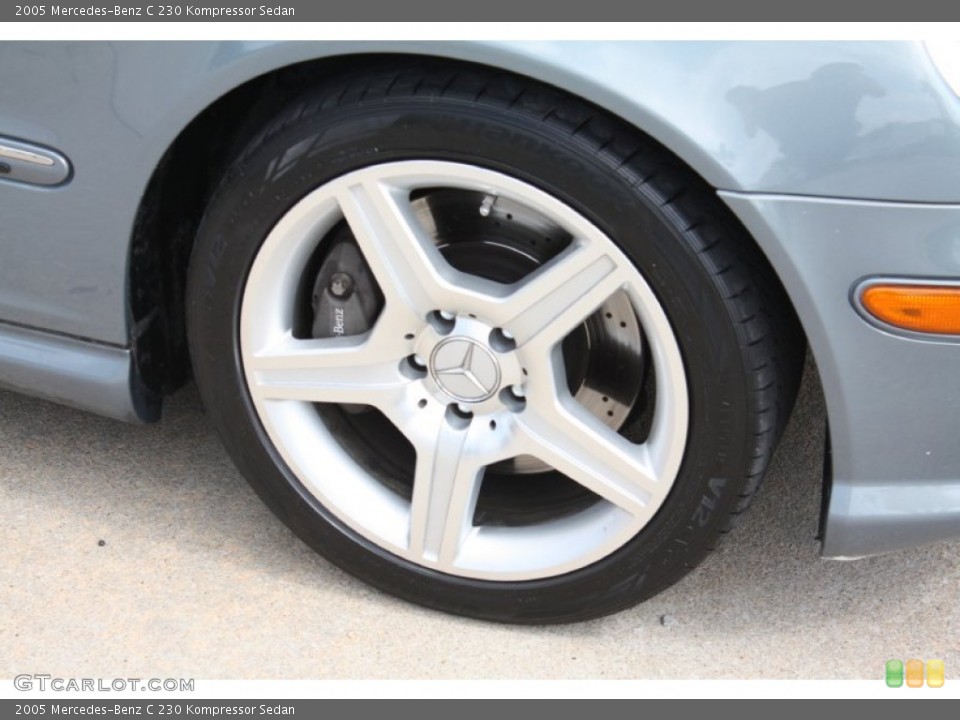 2005 Mercedes-Benz C 230 Kompressor Sedan Wheel and Tire Photo #79554772