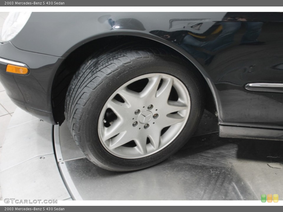 2003 Mercedes-Benz S 430 Sedan Wheel and Tire Photo #79562695
