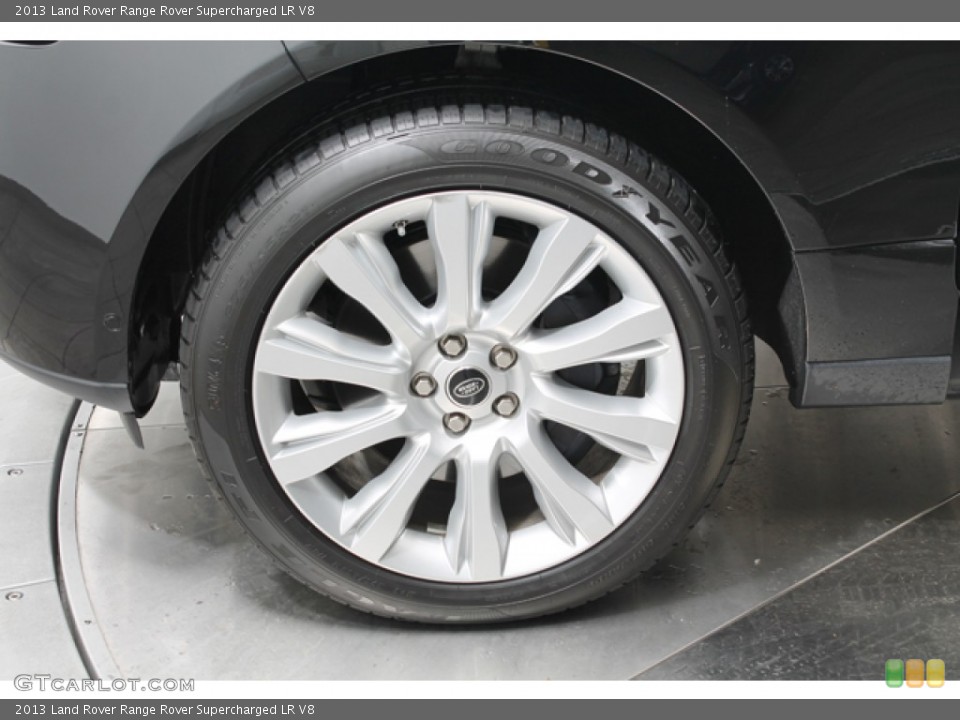 2013 Land Rover Range Rover Supercharged LR V8 Wheel and Tire Photo #79563289