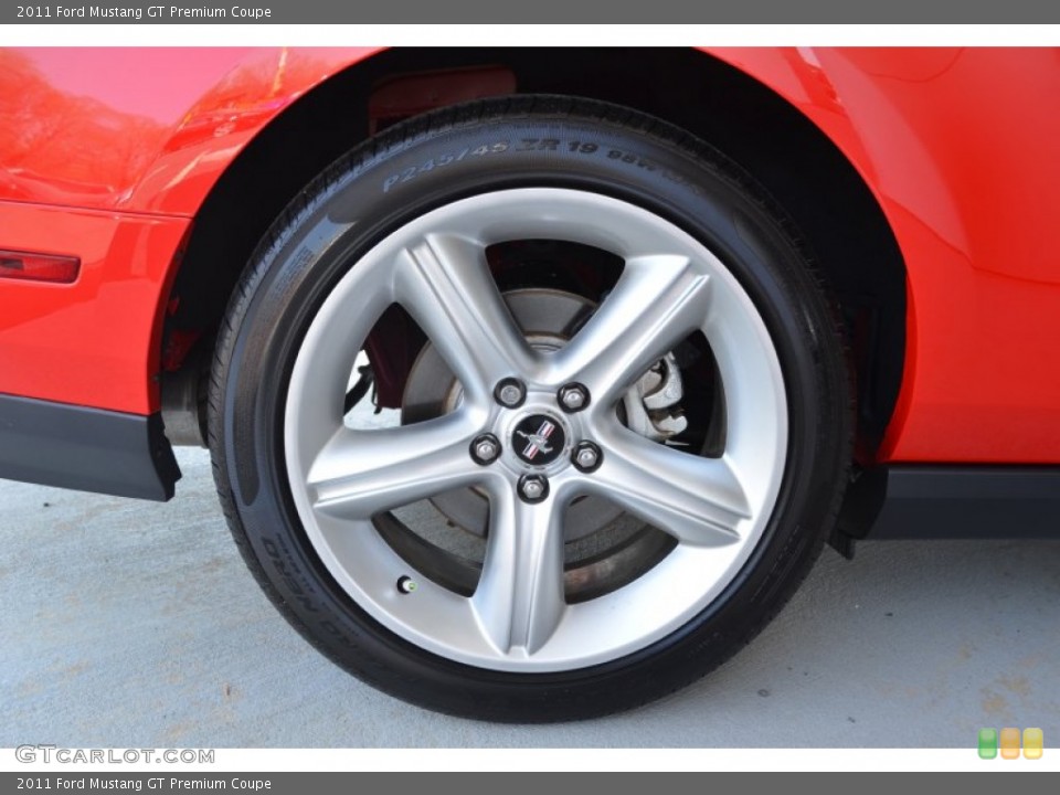 2011 Ford Mustang GT Premium Coupe Wheel and Tire Photo #79574398