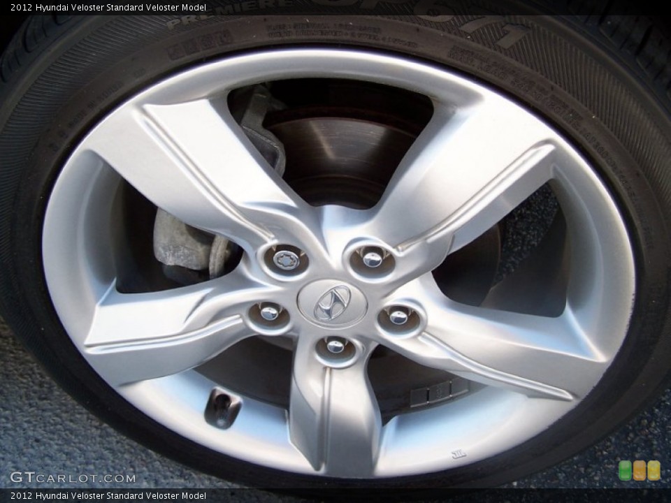 2012 Hyundai Veloster  Wheel and Tire Photo #79574623