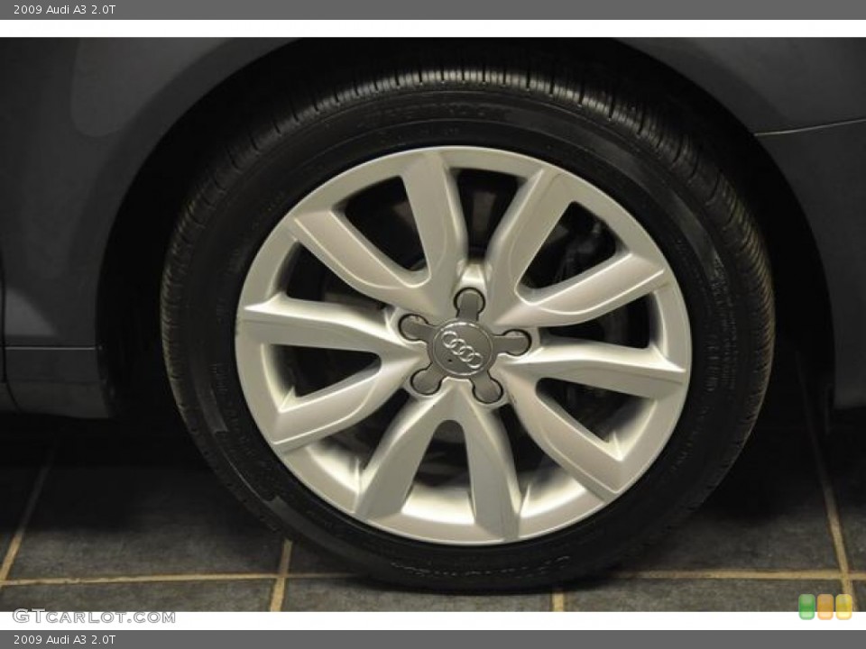 2009 Audi A3 2.0T Wheel and Tire Photo #79575154