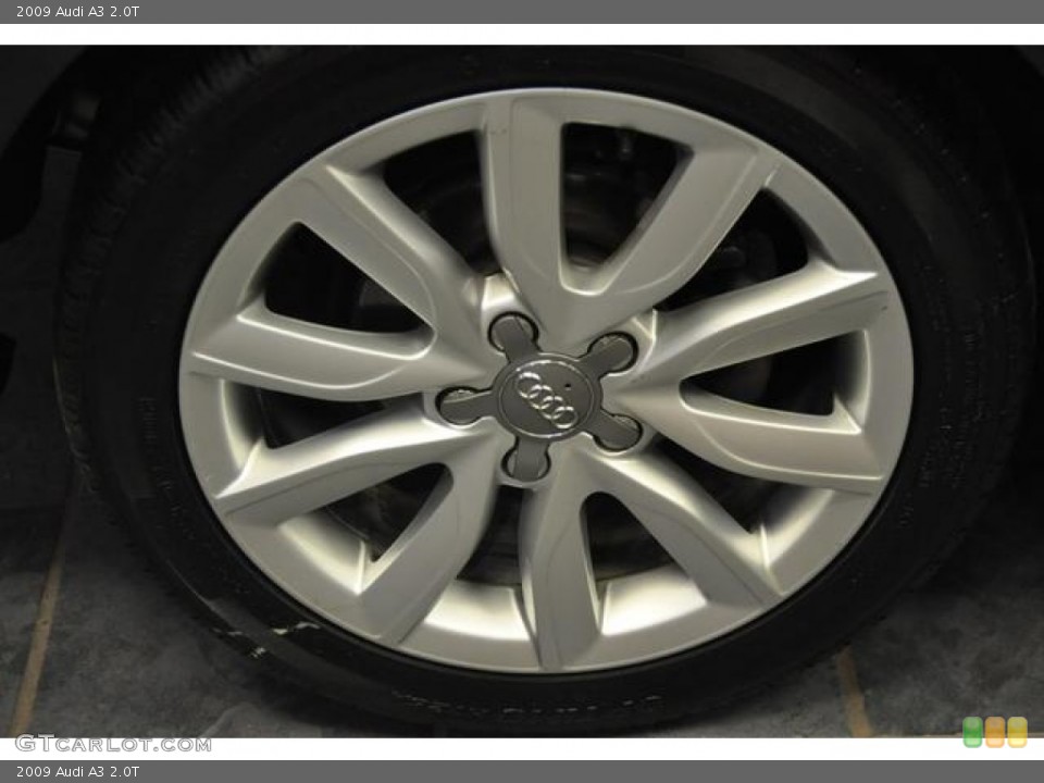 2009 Audi A3 2.0T Wheel and Tire Photo #79575222