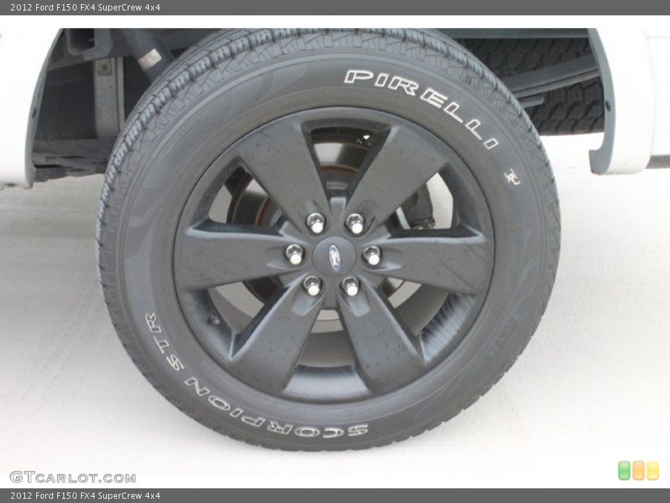 2012 Ford F150 FX4 SuperCrew 4x4 Wheel and Tire Photo #79577308