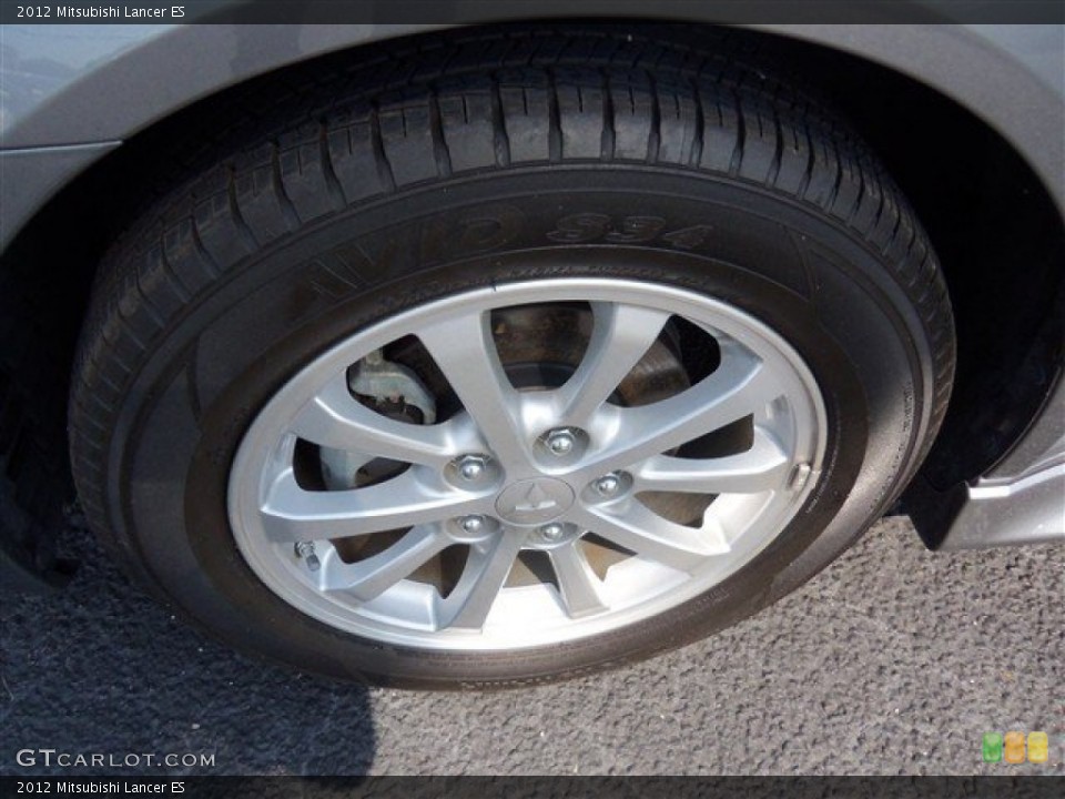 2012 Mitsubishi Lancer ES Wheel and Tire Photo #79577403