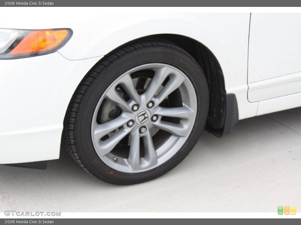 2008 Honda Civic Si Sedan Wheel and Tire Photo #79578214