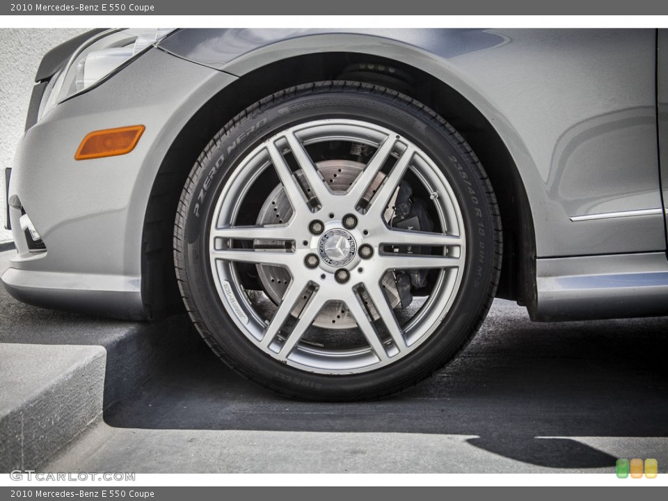 2010 Mercedes-Benz E 550 Coupe Wheel and Tire Photo #79579087