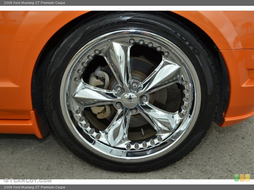 2006 Ford Mustang Custom Wheel and Tire Photo #79580500