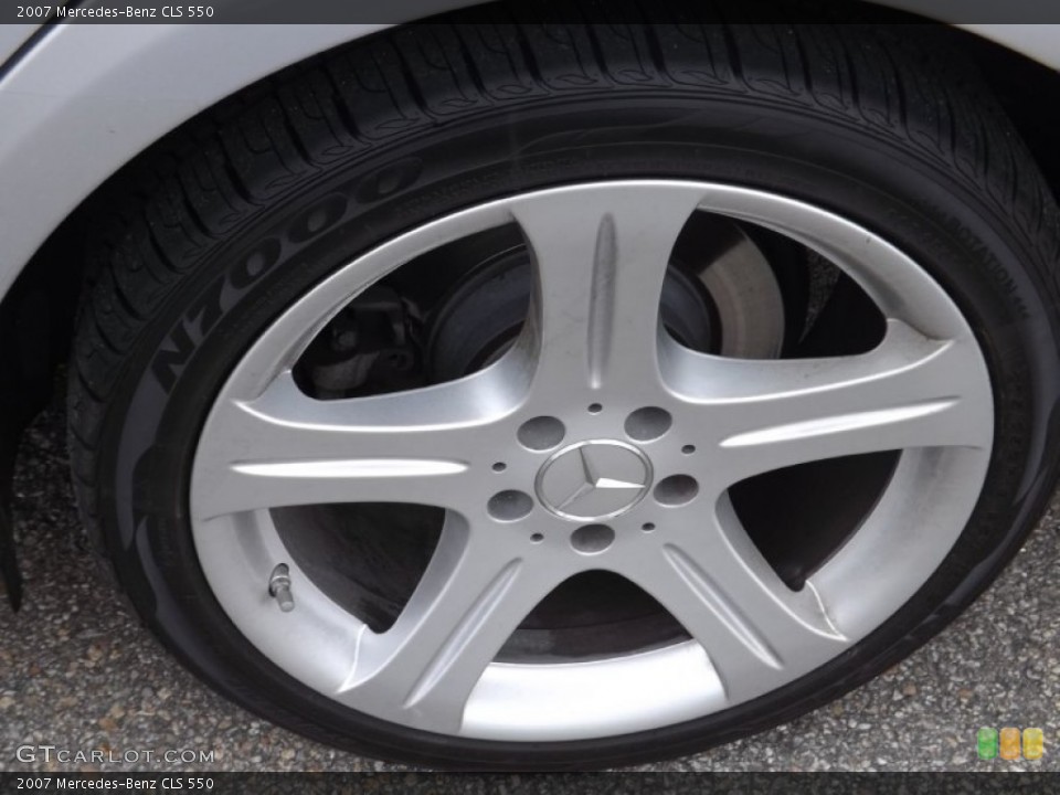 2007 Mercedes-Benz CLS 550 Wheel and Tire Photo #79584143