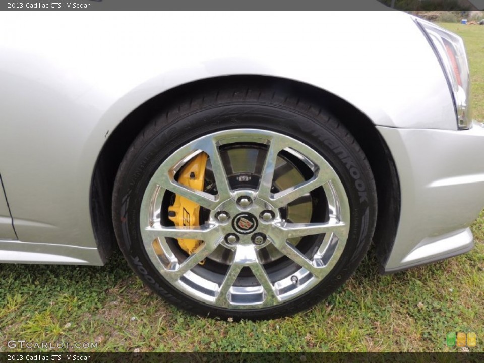 2013 Cadillac CTS -V Sedan Wheel and Tire Photo #79584253