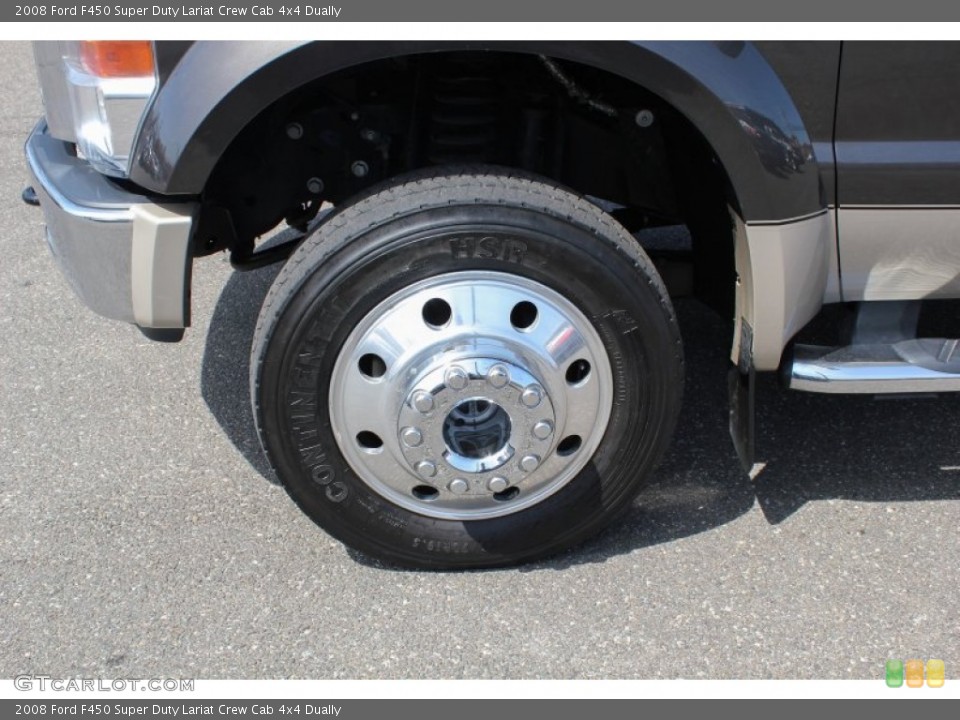 2008 Ford F450 Super Duty Lariat Crew Cab 4x4 Dually Wheel and Tire Photo #79584424