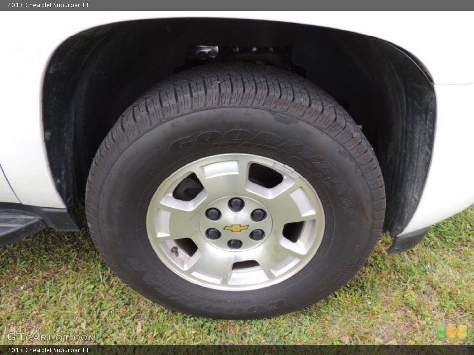 2013 Chevrolet Suburban LT Wheel and Tire Photo #79584850
