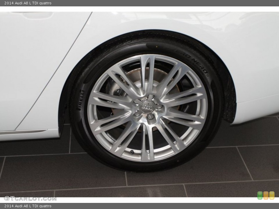 2014 Audi A8 L TDI quattro Wheel and Tire Photo 79589800