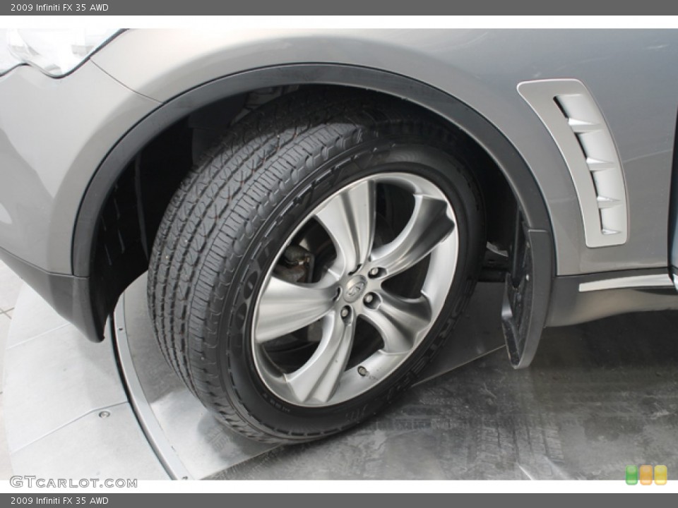 2009 Infiniti FX 35 AWD Wheel and Tire Photo #79591664