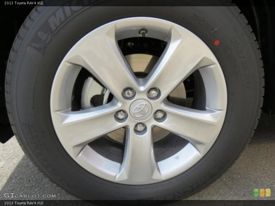 2013 Toyota RAV4 XLE Wheel and Tire Photo #79594741