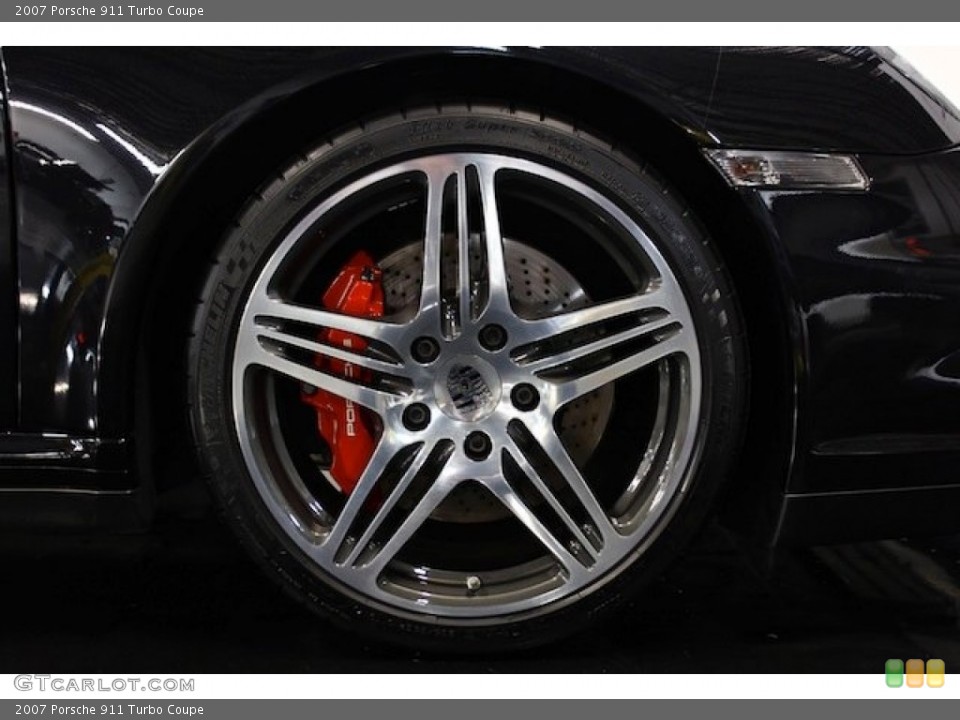 2007 Porsche 911 Turbo Coupe Wheel and Tire Photo #79598299