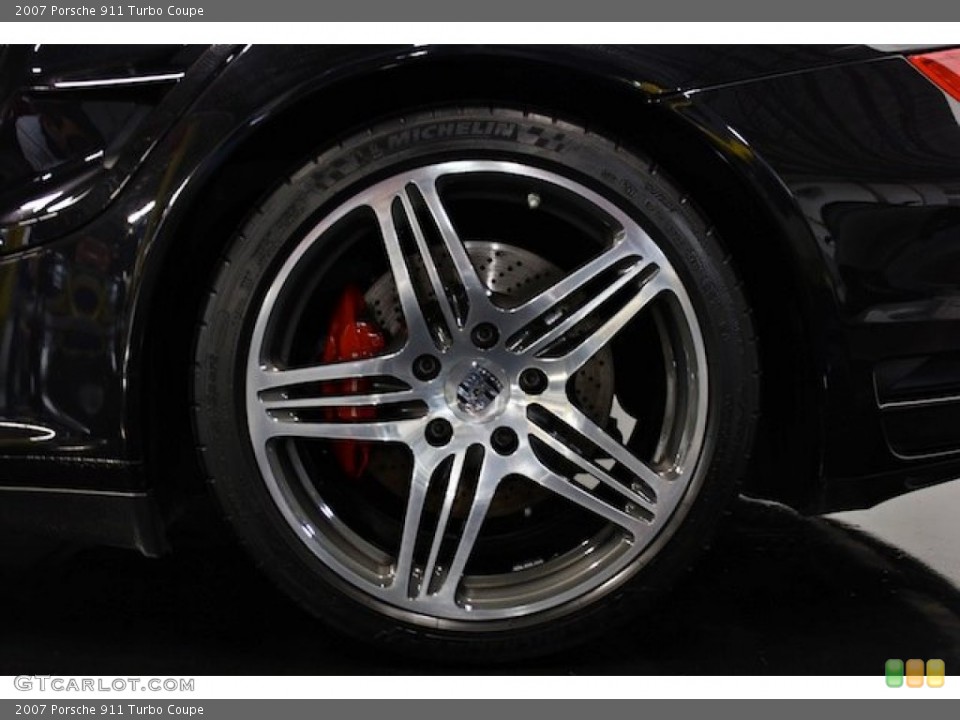 2007 Porsche 911 Turbo Coupe Wheel and Tire Photo #79598320