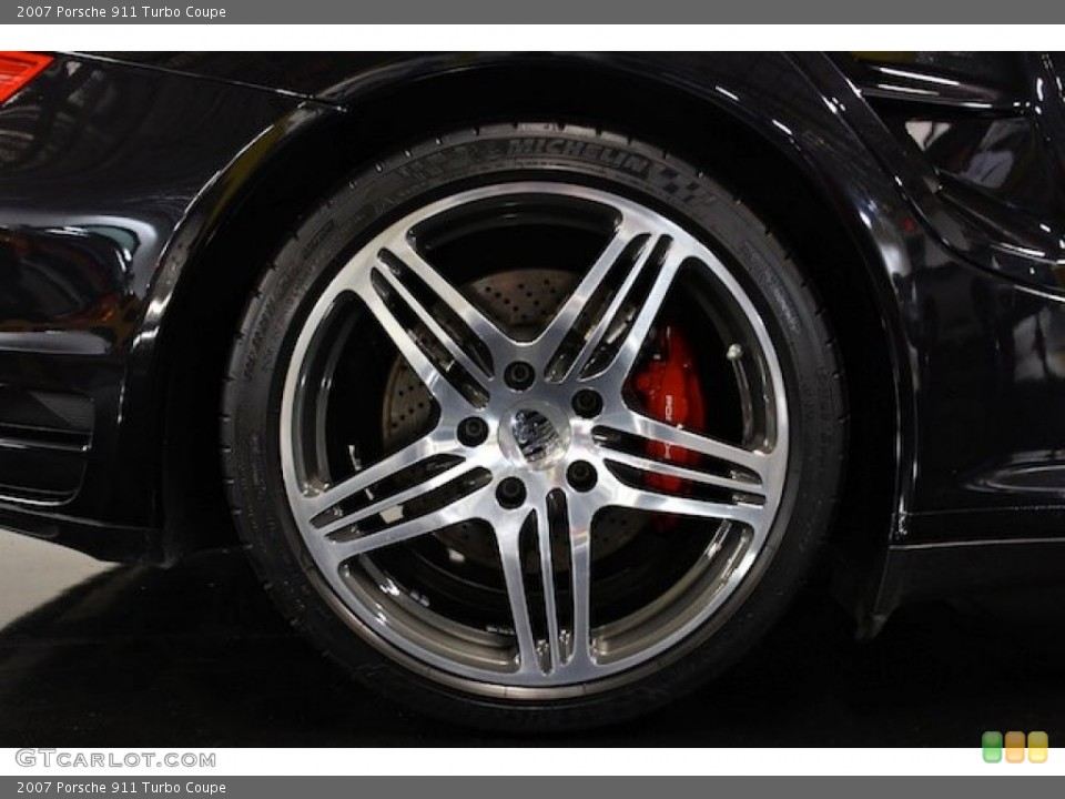 2007 Porsche 911 Turbo Coupe Wheel and Tire Photo #79598338