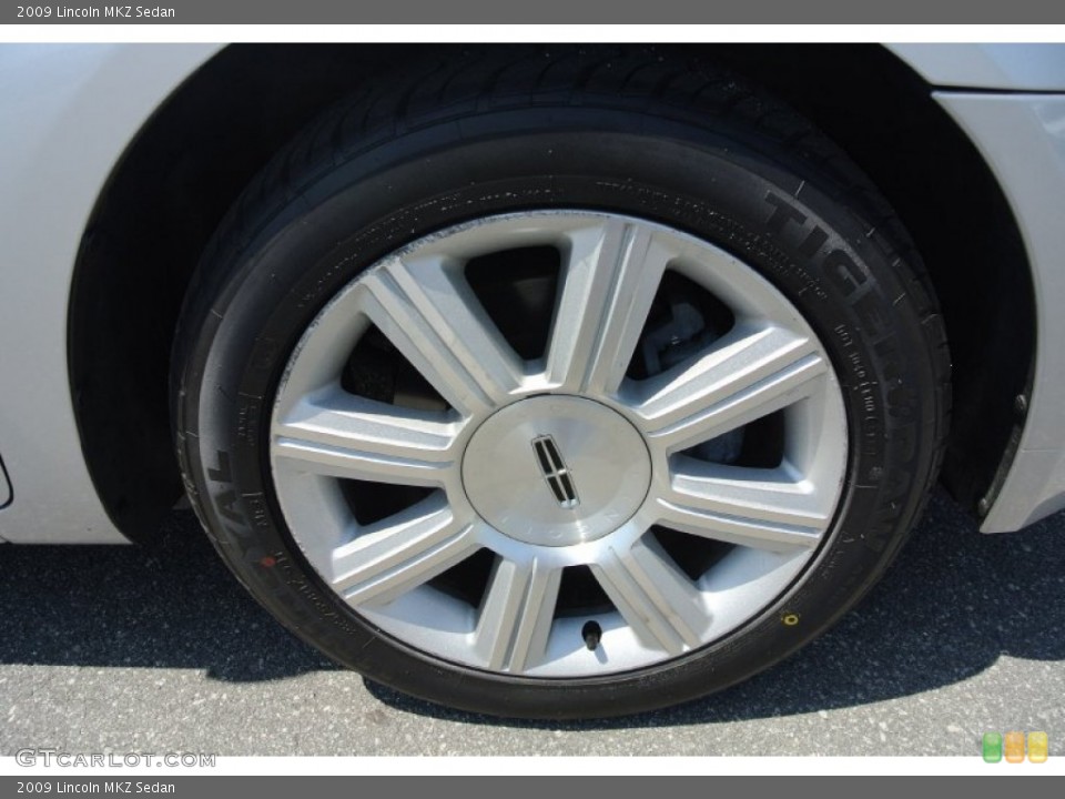 2009 Lincoln MKZ Sedan Wheel and Tire Photo #79599627