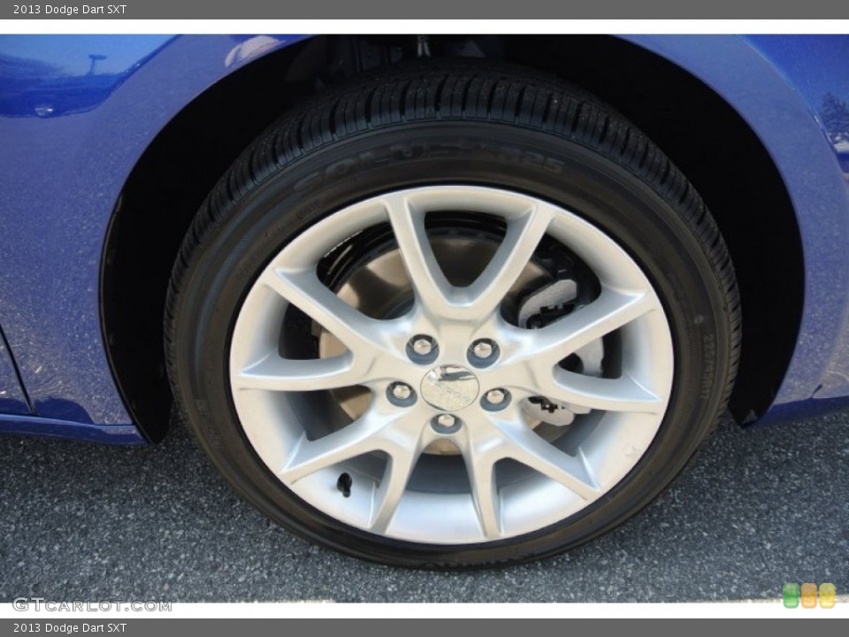 2013 Dodge Dart SXT Wheel and Tire Photo #79602478