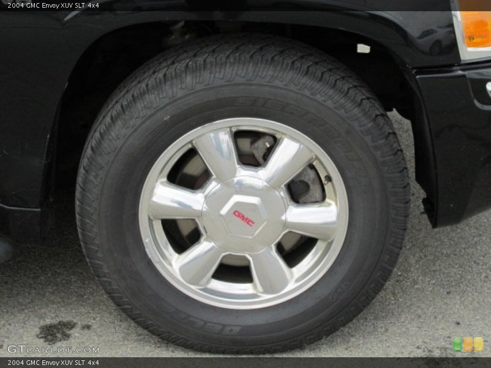 2004 GMC Envoy XUV SLT 4x4 Wheel and Tire Photo #79604707