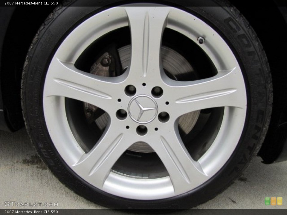 2007 Mercedes-Benz CLS 550 Wheel and Tire Photo #79607074