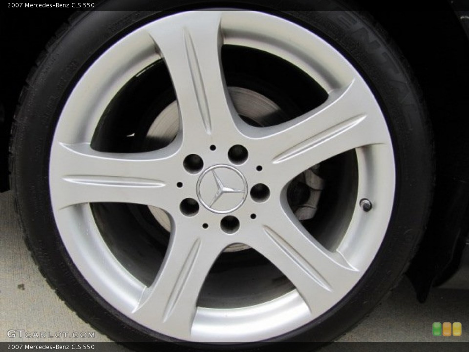 2007 Mercedes-Benz CLS 550 Wheel and Tire Photo #79607091