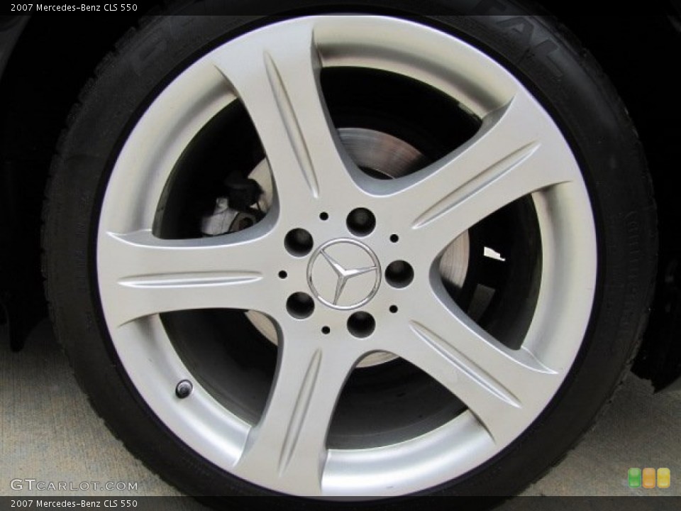 2007 Mercedes-Benz CLS 550 Wheel and Tire Photo #79607133
