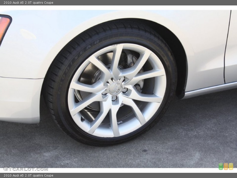 2010 Audi A5 2.0T quattro Coupe Wheel and Tire Photo #79612135
