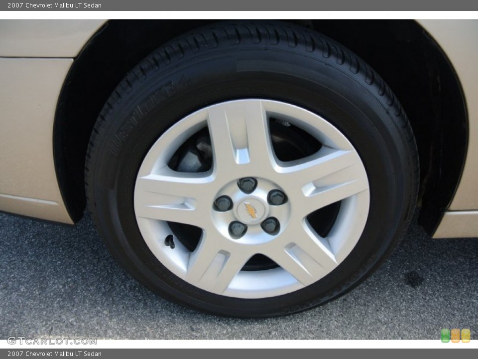 2007 Chevrolet Malibu LT Sedan Wheel and Tire Photo #79612816