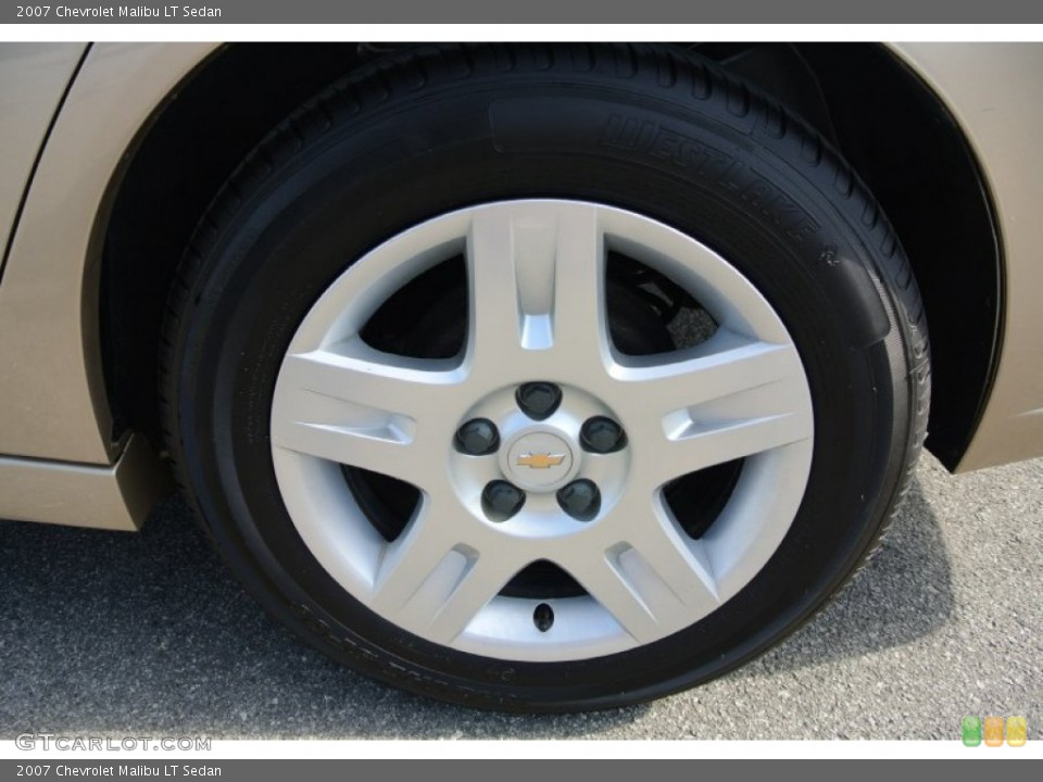2007 Chevrolet Malibu LT Sedan Wheel and Tire Photo #79612833