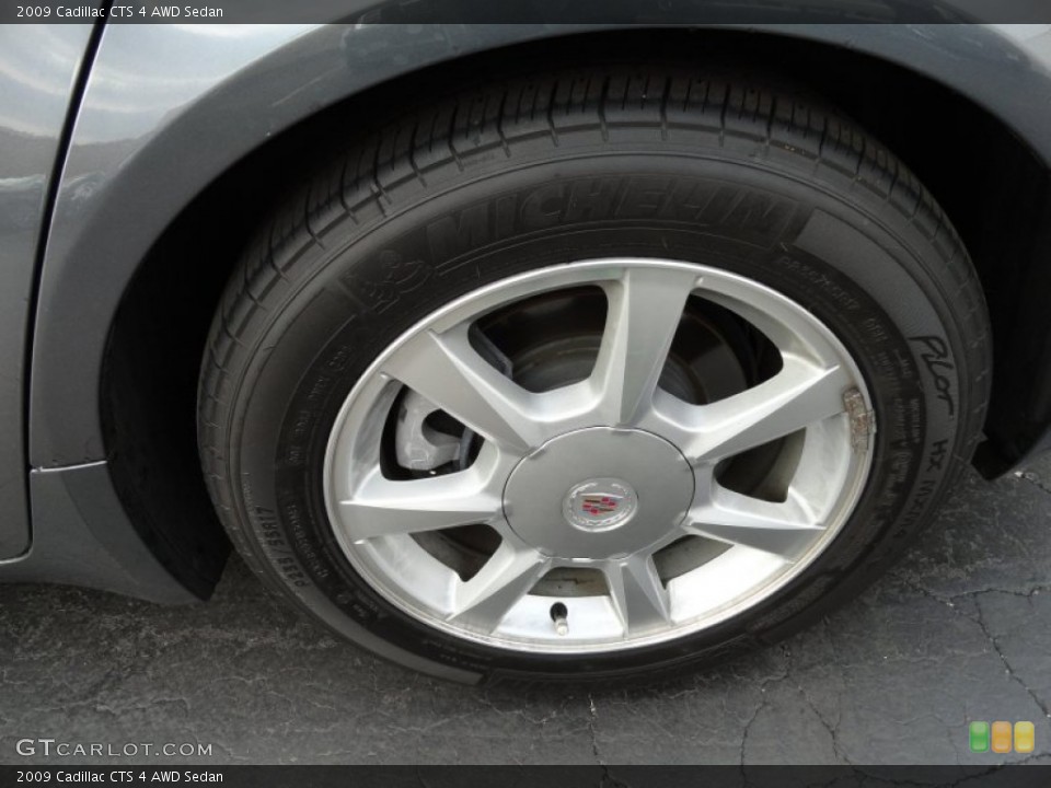 2009 Cadillac CTS 4 AWD Sedan Wheel and Tire Photo #79616291