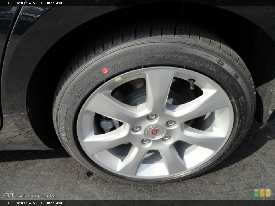 2013 Cadillac ATS 2.0L Turbo AWD Wheel and Tire Photo #79619178