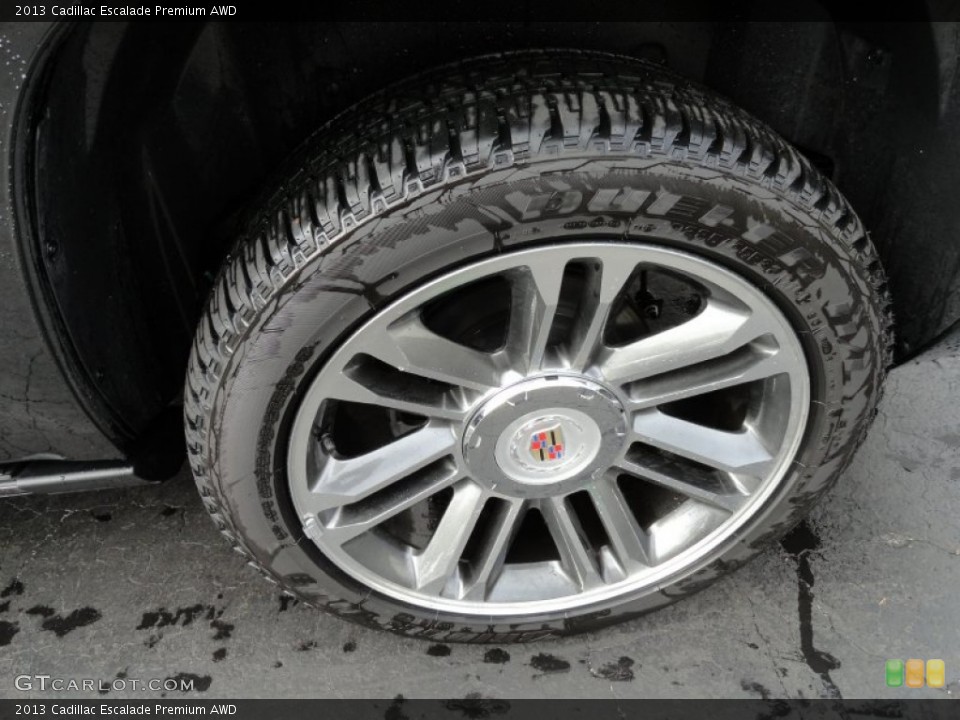 2013 Cadillac Escalade Premium AWD Wheel and Tire Photo #79619518