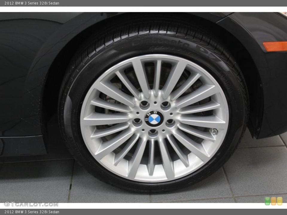 2012 BMW 3 Series 328i Sedan Wheel and Tire Photo #79621183