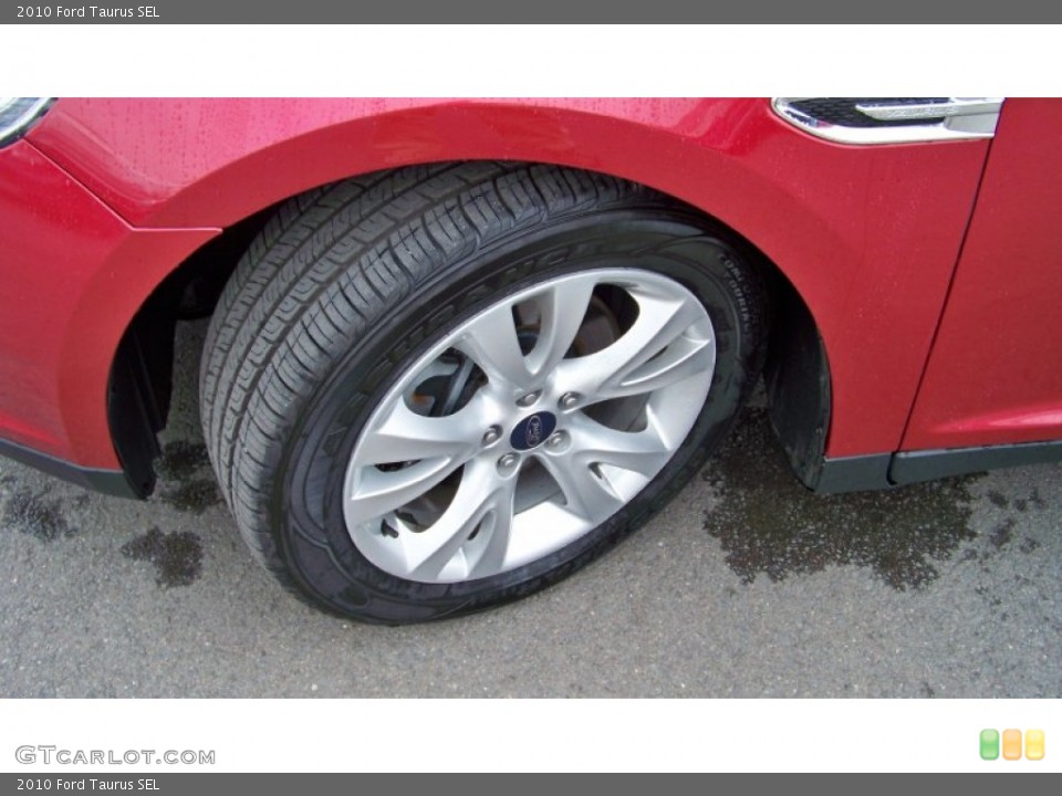 2010 Ford Taurus SEL Wheel and Tire Photo #79621479