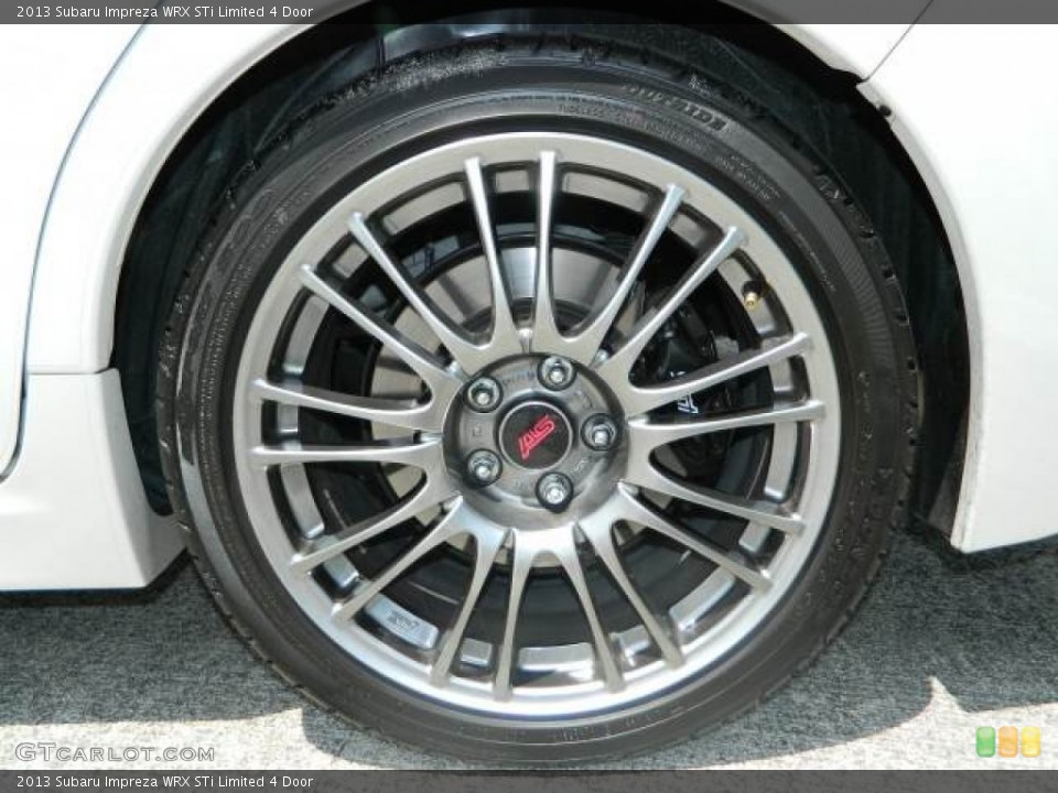 2013 Subaru Impreza WRX STi Limited 4 Door Wheel and Tire Photo #79625803