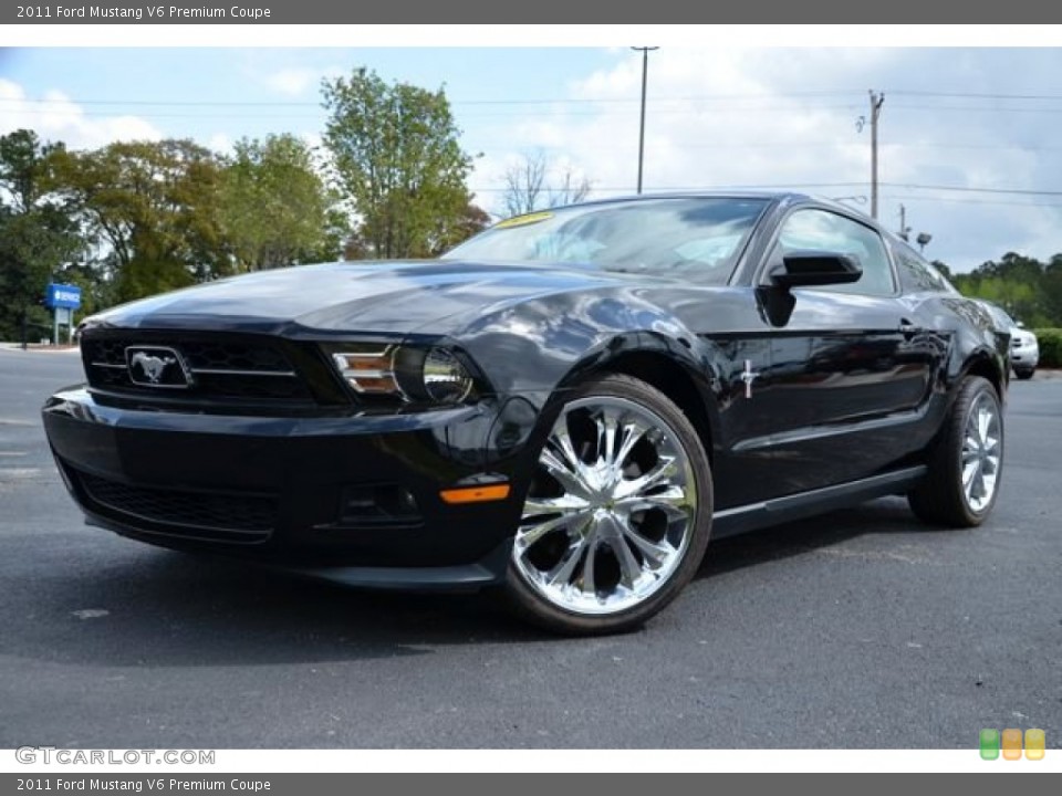 2011 Ford Mustang Custom Wheel and Tire Photo #79629022