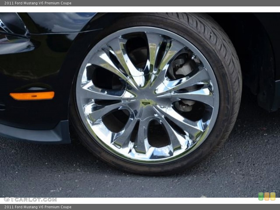 2011 Ford Mustang Custom Wheel and Tire Photo #79629149
