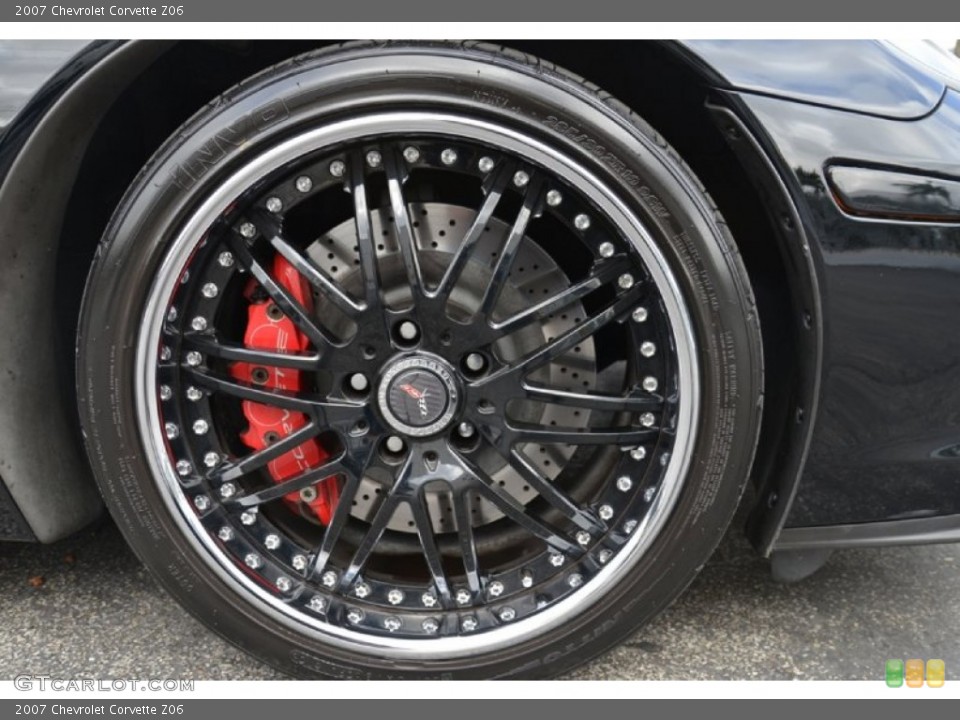 2007 Chevrolet Corvette Custom Wheel and Tire Photo #79630292