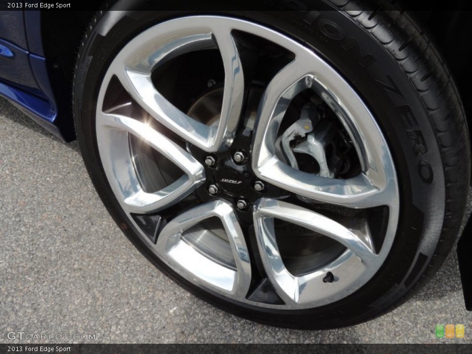 2013 Ford Edge Sport Wheel and Tire Photo #79630625