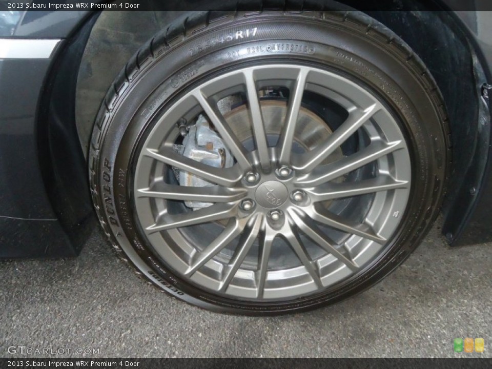 2013 Subaru Impreza WRX Premium 4 Door Wheel and Tire Photo #79633576